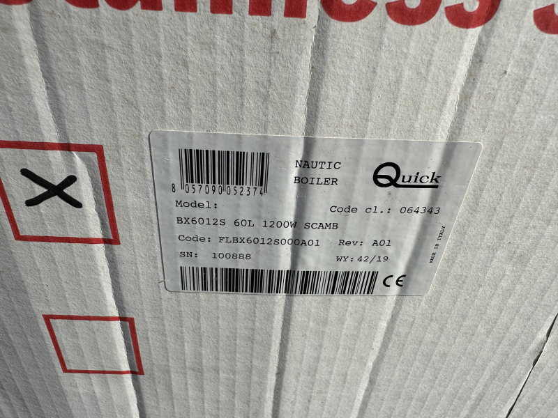 Quick BX6012S 60L 1200W SCAMB
