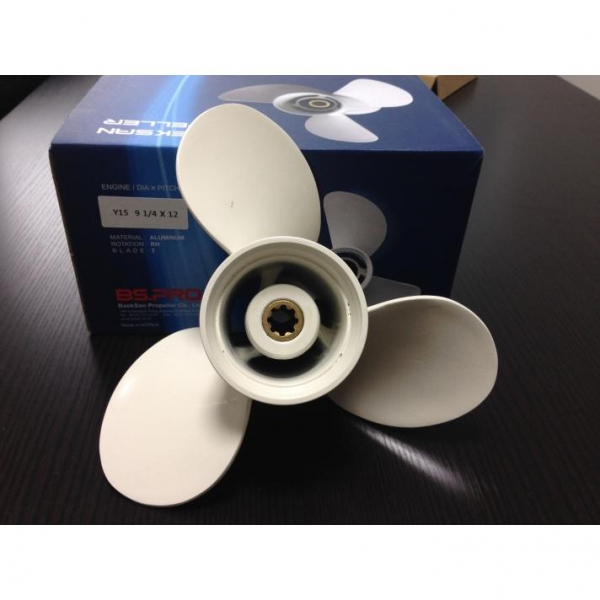 BAEKSAN PROPELLER CO.,LTD Y15 9 1/4 X 8 ヤマハ船外機用プロペラ（社外品）・BAEKSAN PROPELLER‐9.9馬力～15馬力 ベクサンプロペラ