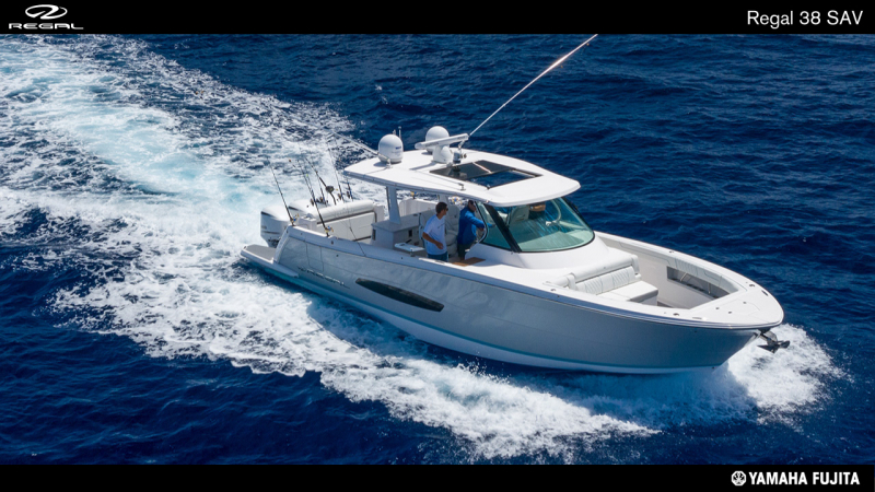 リーガル 38 SAV ラグジュアリーフィッシングボート Regal 38 SAV 2025年モデル新艇予約受付中!!