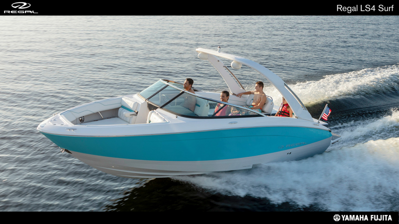 リーガル LS4  SURF マリンスポーツに最適Surfモデル Regal LS4 SURF 2025年モデル新艇予約受付中!!