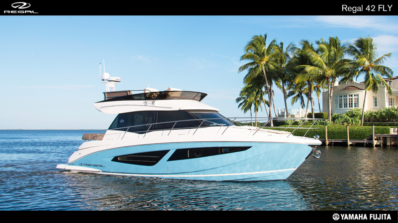 リーガル 42 FLY フライブリッジクルーザー Regal 42 FLY 2025年モデル新艇予約受付中!!