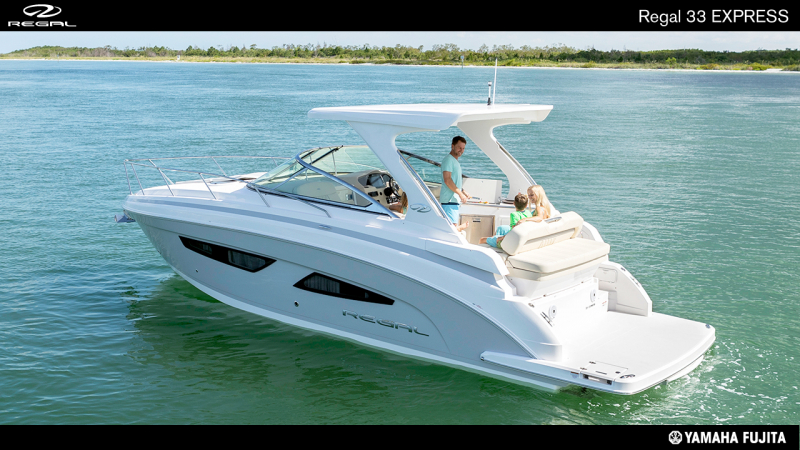 リーガル 33EXPRESS ワンランク上のエクスプレスクルーザー Regal 33 EXPRESS 2025年モデル新艇予約受付中!!