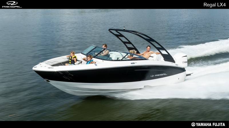 リーガル LX4 機能的&スタイリッシュなハイスピードバウライダー Regal LX4 2025年モデル新艇予約受付中!!