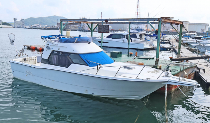 ヤマハ FC-31 エンジン換装/主機エアコン/電子リモコン+ハンディ/オーパイ付き