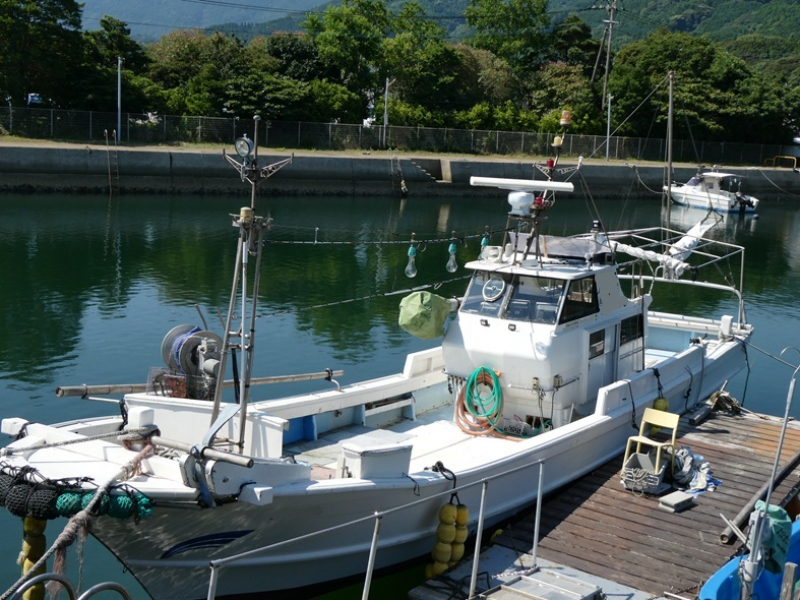 ヤマハ DX-50 NO,070801　刺し網船　釣船　ヤマハDX-50（4.8t）ギヤレス　3級