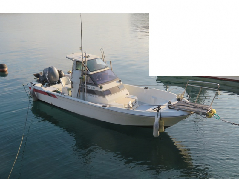 ヤマハ UF-23 NO,071211　遊漁船　プレボート（船外機）115ps　ヤマハUF－23