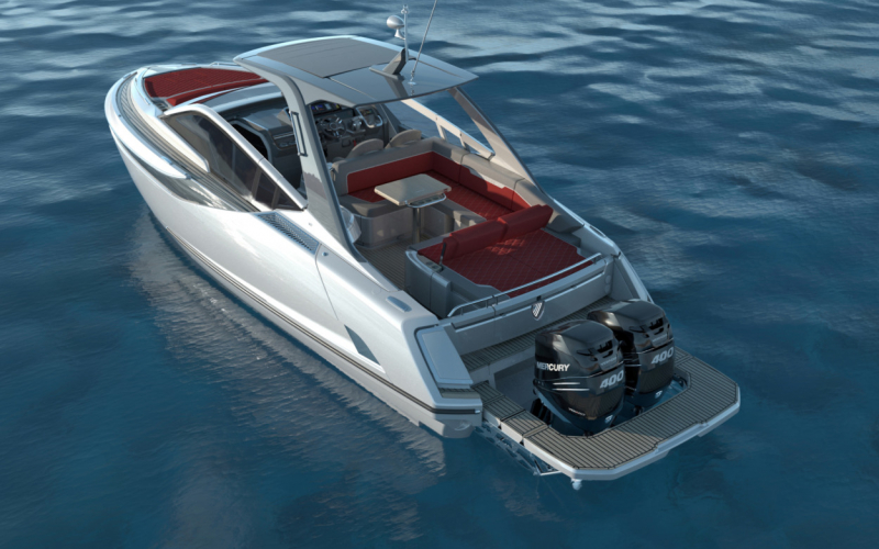 フェアライン F//LINE 33 新艇の受注受付中！OUTBOARD F-Line　/ ーFAIRLINE日本総代理店ー　