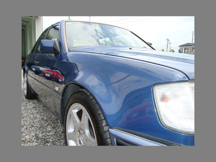 93y メルセデスベンツ 500E ノーティカルブルーメタリック 1