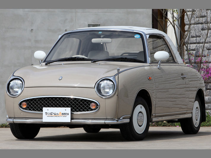 Amazon | □ 京商 1/43 NISSAN FIGARO OPEN TOP エメラルド