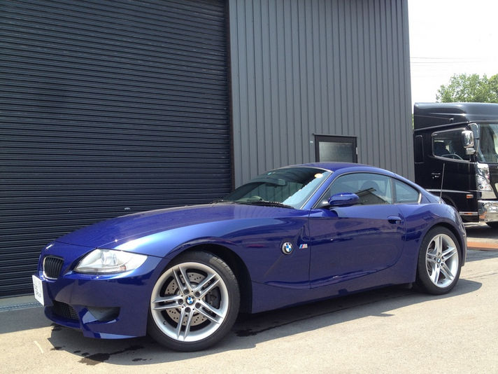 2008Y BMW Z4 Mクーペ インテルラゴスブルー 1．9万KM