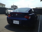 2008Y BMW Z4 Mクーペ インテルラゴスブルー 1．9万KM
