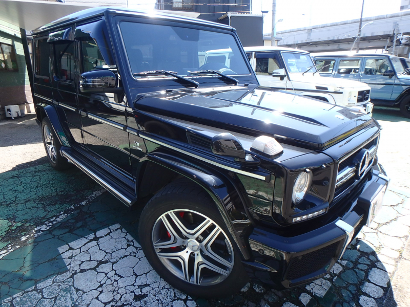 AMG Gクラス G63 designoエクスクルーシブPKG　ディーラー車 オブシディアンブラック