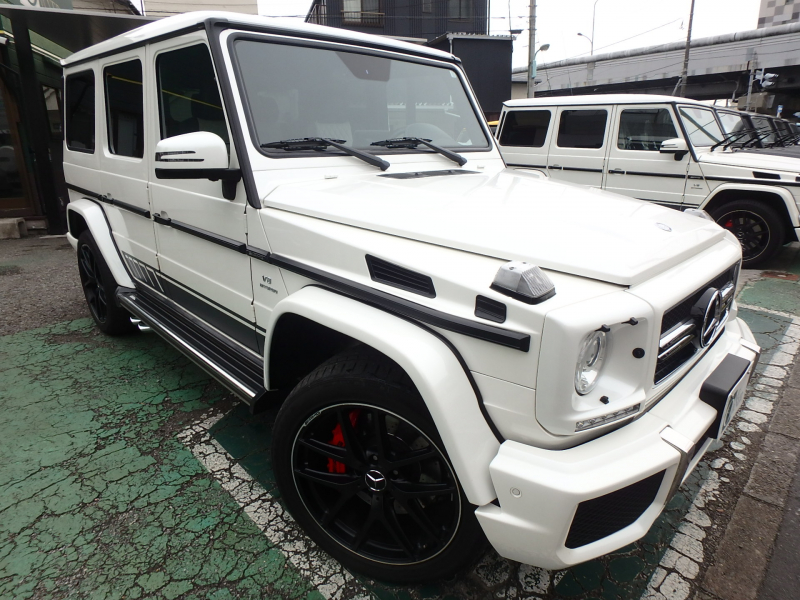 AMG Gクラス G63 Edition463　限定車　designoミスティックホワイトⅡ