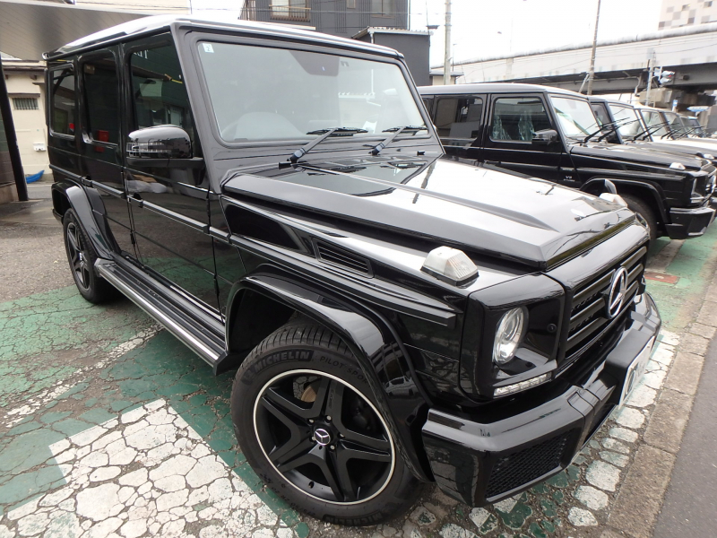 メルセデスベンツ Gクラス G350d　ラグジュアリーPKG　ディーラー車 オブシディアンブラック