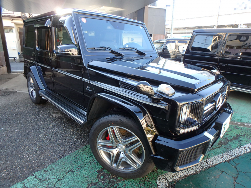 AMG Gクラス G63designoエクスクルーシブPKG　ディーラー車  新車ワンオーナー　オブシディアンブラック