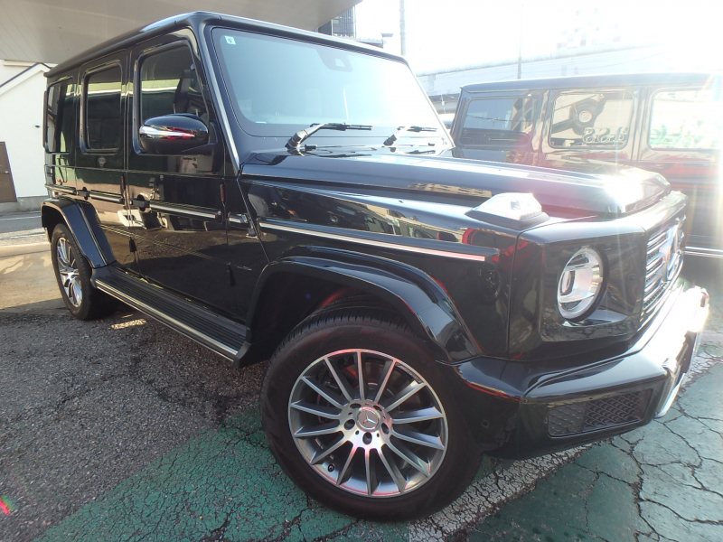 メルセデスベンツ Gクラス G350d AMGライン　ラグジュアリーPKG　アダプティブダンピングシステム 　オブシディアンブラック