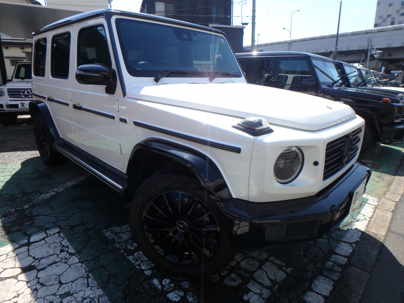 メルセデスベンツ Gクラス G400d Manufaktur　Edition  ディーラー車  ダイヤモンドホワイト