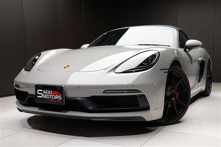 ポルシェ 718 ボクスター 2021年ﾓﾃﾞﾙ 718ﾎﾞｸｽﾀｰGTS 4000cc ｽﾎﾟｰﾂｸﾛﾉPKG MT RHD ｸﾚﾖﾝ