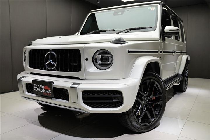 AMG Gクラス 2021年ﾓﾃﾞﾙG63 ﾏｳﾌｧｸﾄｩｰｱﾌﾟﾛｸﾞﾗﾑﾌﾟﾗｽ RHD ﾀﾞｲﾔﾓﾝﾄﾞﾎﾜｲﾄ