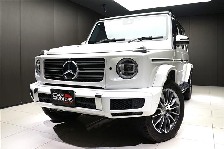 メルセデスベンツ Gクラス 2020年ﾓﾃﾞﾙ G350d AMGﾗｲﾝ ｱﾀﾞﾌﾟﾃｨﾌﾞﾀﾞﾝﾋﾟﾝｸﾞｼｽﾃﾑ ﾗｸﾞｼﾞｭｱﾘｰﾊﾟｯｹｰｼﾞ RHD ポーラーホワイト