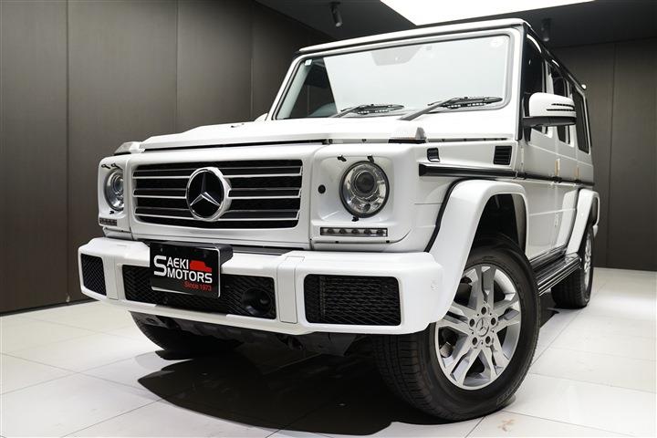 メルセデスベンツ Gクラス 2016年モデルG350d RHD ラグジュアリーP 18インチAW ポーラーホワイト