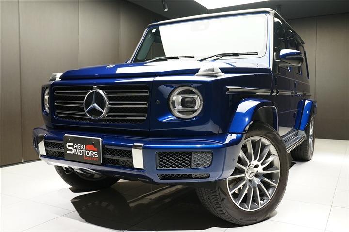 メルセデスベンツ Gクラス 2019年モデル G350d RHD AMGライン ラグジュアリーP アダプティブD 20インチAW  ブリリアントブルー