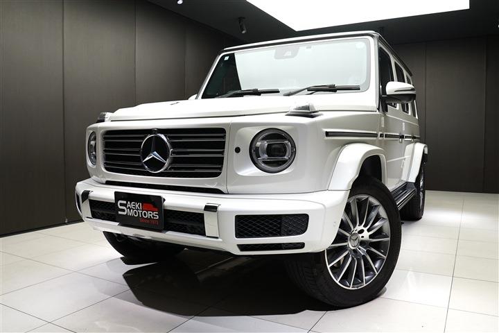 メルセデスベンツ Gクラス 2021年モデル G400d RHD AMGライン マヌファクトゥーアP 20インチAW ダイヤモンドホワイト