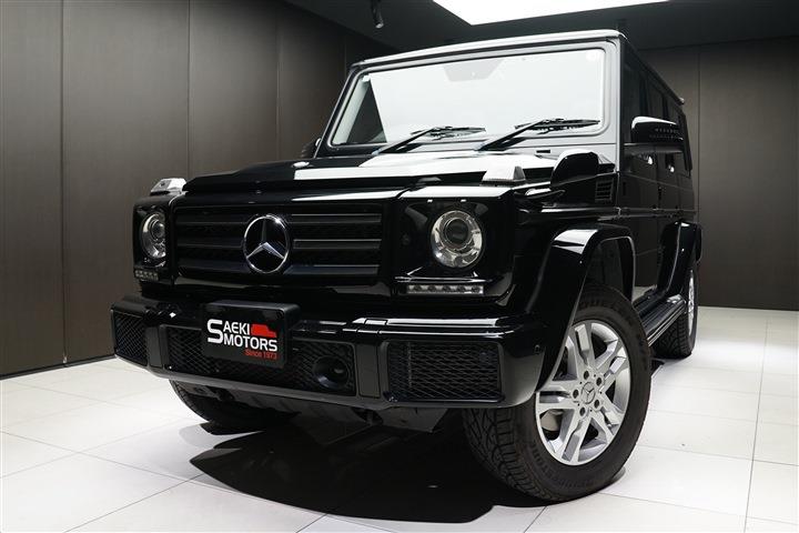 メルセデスベンツ Gクラス 2016年モデルG350d RHD ラグジュアリーP 18インチAW オブシディアンブラック