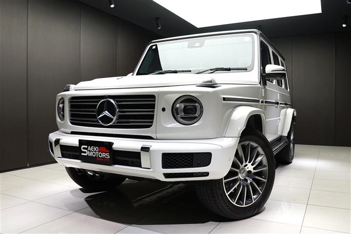 メルセデスベンツ Gクラス 2019年モデル G350d RHD AMGライン ラグジュアリーP アダプティブD 20インチAW  ポーラーホワイト