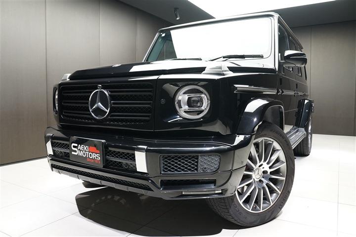 メルセデスベンツ Gクラス 2019年モデル G350d RHD AMGライン ラグジュアリーP アダプティブD 20インチAW  オブシディアンブラック