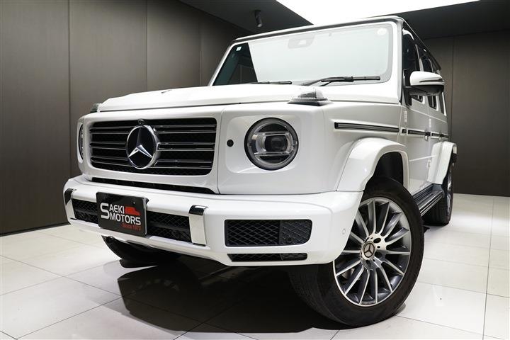 メルセデスベンツ Gクラス 2019年モデル G350d RHD AMGライン ラグジュアリーP アダプティブD 20インチAW  ポーラーホワイト