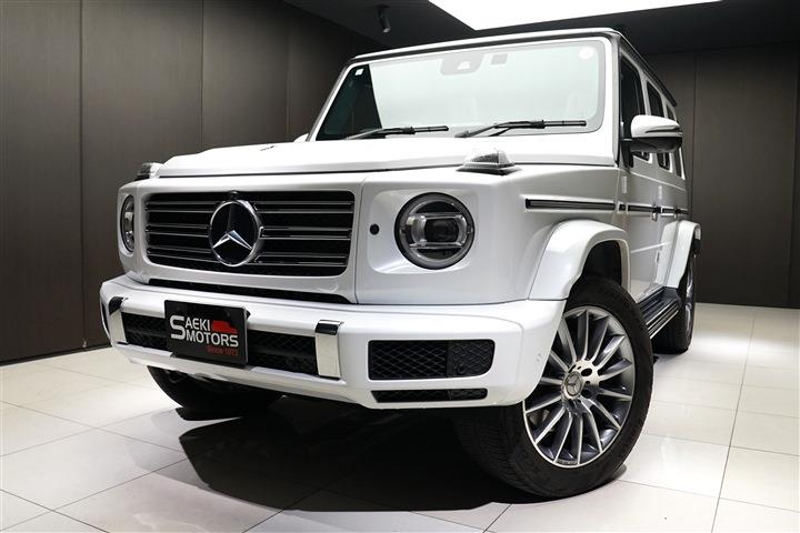 メルセデスベンツ Gクラス 2022年モデル G400d RHD AMGライン マヌファクトゥーアP 20インチAW オパリスホワイト
