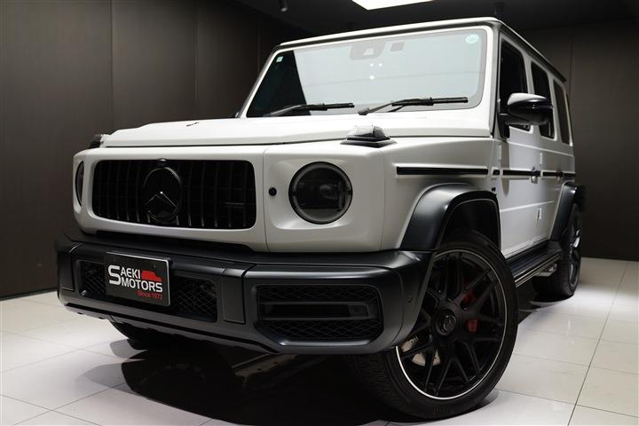 メルセデスベンツ Gクラス 2023年モデル G63  Edition マグノホワイト RHD 4WD 22インチAW マグノオパリスホワイト