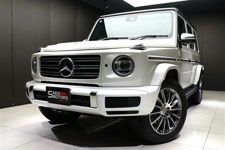 メルセデスベンツ Gクラス 2021年モデル G400d RHD AMGライン マヌファクトゥーアP 20インチAW ダイヤモンドホワイト