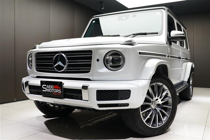 メルセデスベンツ Gクラス 2022年モデル G400d RHD AMGライン マヌファクトゥーアP 20インチAW オパリスホワイト