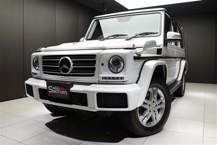 メルセデスベンツ Gクラス 2017年モデル G350d RHD ラグジュアリーP 20インチAW ポーラーホワイト