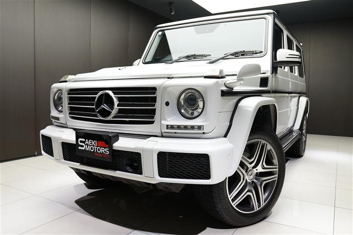 メルセデスベンツ Gクラス 2017年モデル G350d RHD ラグジュアリーP 20インチAW ポーラーホワイト