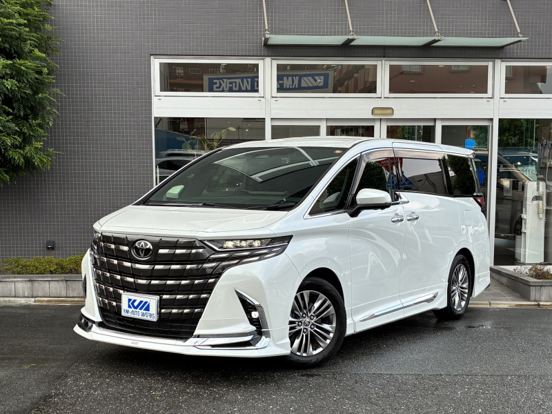 トヨタ アルファード 2.5Z モデリスタエアロ ユニバーサルステップ デジタルインナーミラー