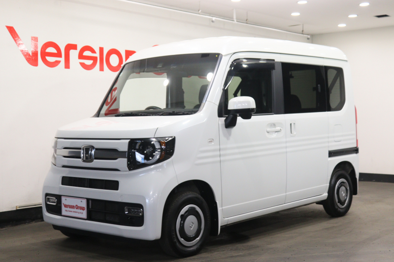 ホンダ N-VAN +スタイル　ファン　ホンダセンシング　全国3年保証付　メモリーナビ　フルセグ　バックカメラ　アイドリングストップ　レーダークルーズコントロール　クリアランスソナー　レーンアシスト　衝突被害軽減　両側スライドドア　ETC　LEDライト＆フォグ