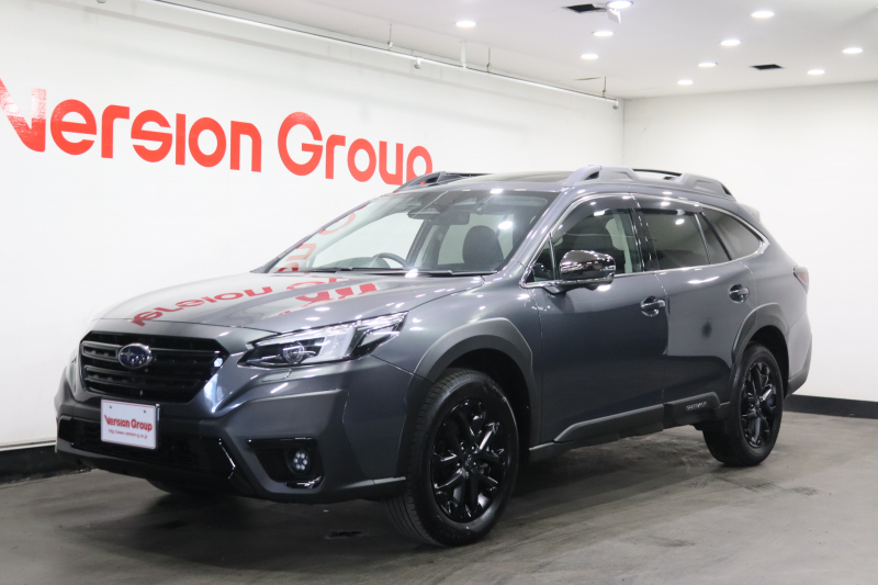 スバル レガシィアウトバック アクティブX　ブラックEX　新車保証継承付　ワンオーナー　禁煙車　4WDターボ　サンルーフ　本革　スマートリアビューミラー　メモリーナビ　フルセグ　左サイド・バックカメラ　ETC　ドラレコ　アイサイト　LEDライト　18AW