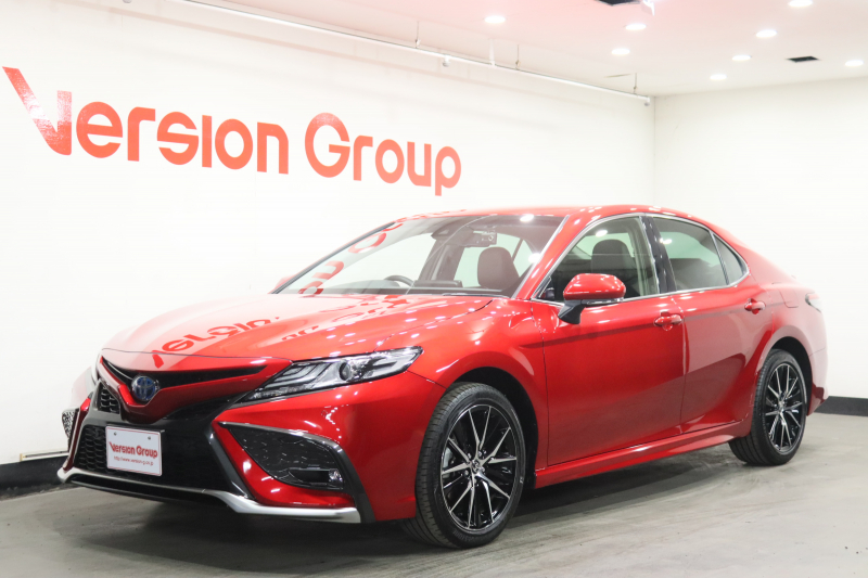 トヨタ カムリ WS　新車保証継承付　ワンオーナー　禁煙車　ディスプレイオーディオ　バックカメラ　レーダークルコン　クリアランスソナー　レーンアシスト　衝突被害軽減　BSM　パドルシフト　ETC　前後ドラレコ　パワーシート