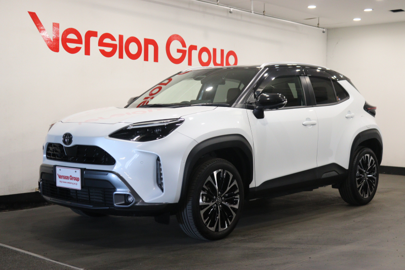 トヨタ ヤリスクロス ハイブリッドZ　アドベンチャー　新車保証継承付　ワンオーナー　全周囲カメラ　ディスプレイオーディオ　HUD　HDMI　パーキングアシスト　セーフティセンス　フォグランプ　パワーバックドア　ETC　社外ドラレコ　18AW　ルーフレール