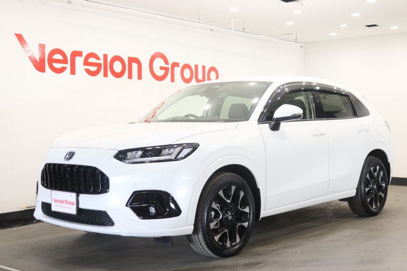 ホンダ ZR-V e:HEV　Z　新車保証継承付　BOSE　本革　全周囲　メモリーナビ　フルセグ　ホンダセンシング　社外ドラレコ　ETC　パワーシート　シートヒーター　ワイヤレス充電　LEDフォグ　オートハイビーム　パワーバックドア　18AW