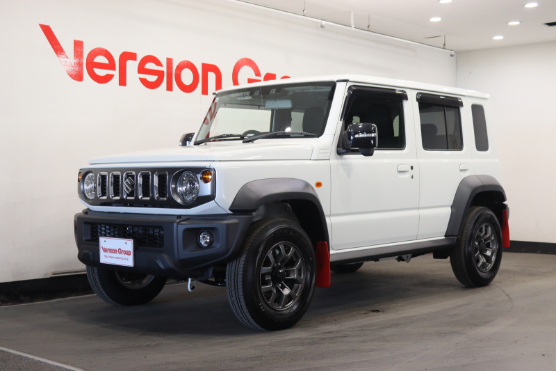 スズキ ジムニーノマド FC 新車保証継承付 ワンオーナー 禁煙車 レッドマッドフラップ メモリ―ナビ フルセグ バックカメラ 8inメモリ―ナビ フルセグ バックカメラ レーダークルコン クリアランスソナー 衝突被害軽減 ETC シートヒーター LEDライト ハロゲンフォグ