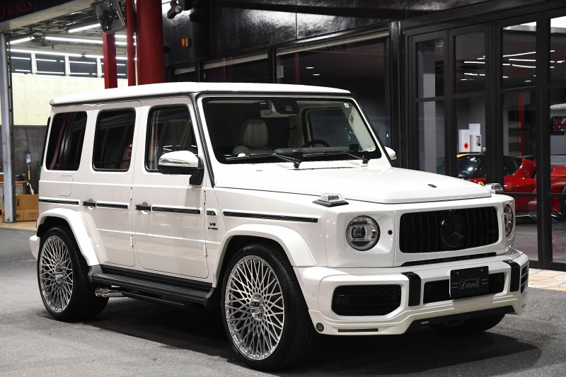 AMG Gクラス G63　BCフォージド24インチ　ブラバスフロントリップ　ブラバスマフラー