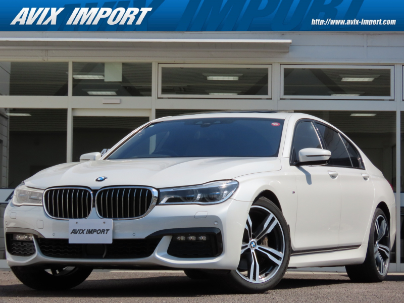 BMW 7シリーズ 740i Mｽﾎﾟｰﾂ SR 黒革 ｼｰﾄﾋｰﾀｰ＆ﾍﾞﾝﾁﾚｰﾀｰ 純正HDDﾅﾋﾞ地ﾃﾞｼﾞ harman/Kardon HUD＆PDC ﾄｯﾌﾟﾋﾞｭｰ+3Dﾋﾞｭｰ Dｱｼｽﾄﾌﾟﾗｽ BMWﾚｻﾞｰﾗｲﾄ 20AW