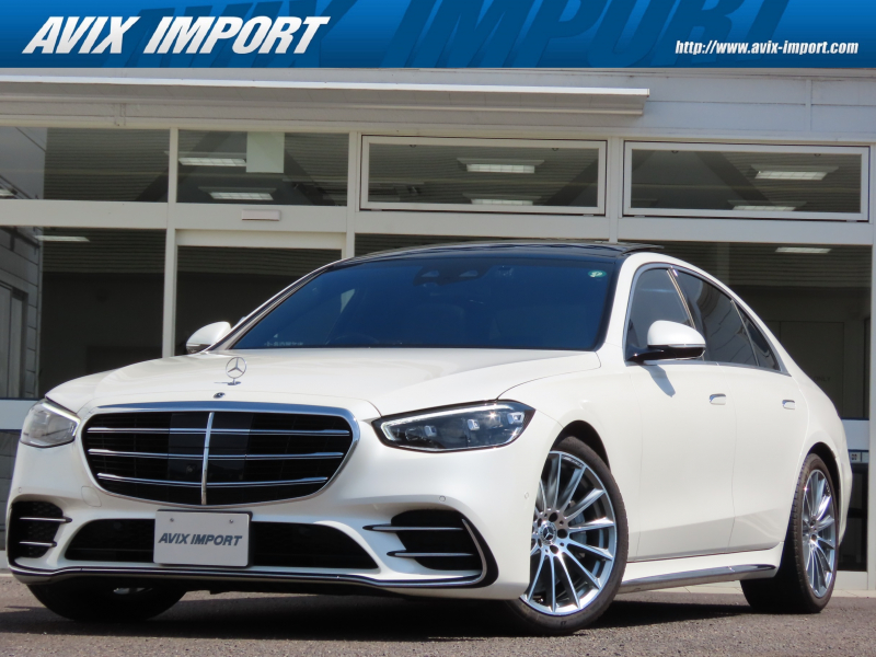 メルセデスベンツ Sクラス S500 4MATIC (ISG搭載ﾓﾃﾞﾙ) AMGﾗｲﾝ ﾚｻﾞｰｴｸｽｸﾙｰｼﾌﾞPKG 禁煙 ﾊﾟﾉﾗﾏSR 黒革 ACC Burmester3D MBUXﾅﾋﾞTV 360° ﾋｰﾀｰ&ﾍﾞﾝﾁﾚｰｼｮﾝ ﾏﾙﾁｺﾝﾄﾛｰﾙｼｰﾄ CarPlay AMG20AW