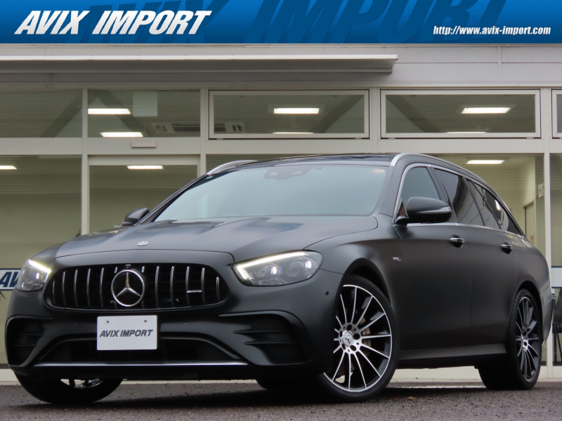 AMG Eクラス E53 4MATIC+ ｽﾃｰｼｮﾝﾜｺﾞﾝ (ISG搭載ﾓﾃﾞﾙ) 後期型 EXC-PKG NEWｽﾃｱﾘﾝｸﾞ ﾊﾟﾉﾗﾐｯｸSR 黒革 ｼｰﾄﾋｰﾀｰ ﾍﾞﾝﾁﾚｰｼｮﾝ MBUX ARﾅﾋﾞ TV  全周ｶﾒﾗ Burmesterｻｳﾝﾄﾞ ﾚｰﾀﾞｰｾﾌﾃｨPKG ACC ﾚｰﾝｷｰﾌﾟ PTS HUD 純正20ｲﾝﾁAW 禁煙 1ｵｰﾅｰ
