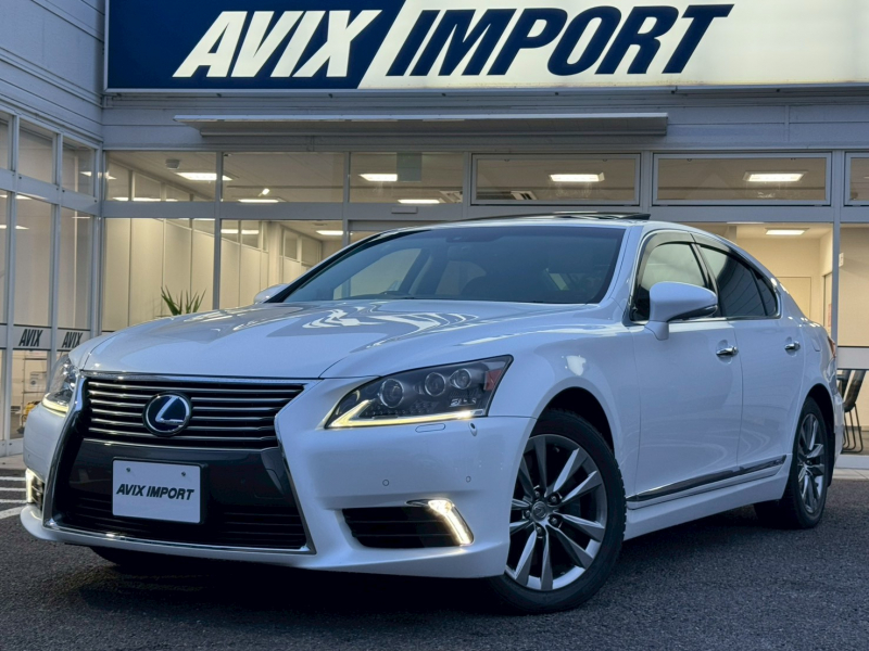 レクサス LSハイブリッド LS600h ﾊﾞｰｼﾞｮﾝL 4WD 後期 SR 純正ﾘｱｴﾝﾀｰ ﾏｰｸﾚﾋﾞﾝｿﾝ 黒革 ｼｰﾄﾋｰﾀｰ ﾍﾞﾝﾁﾚｰﾀｰ ﾊﾟﾜｰﾄﾗﾝｸ ｸﾙｰｽｺﾝﾄﾛｰﾙ ﾅﾋﾞ TV ﾊﾞｯｸｶﾒﾗ PTS 18ｲﾝﾁAW