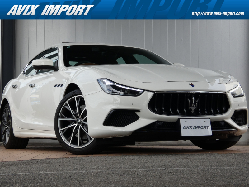 マセラティ ギブリ ﾊｲﾌﾞﾘｯﾄﾞ ｸﾞﾗﾝｽﾎﾟｰﾂ 後期型 ｶﾞﾗｽSR 茶革 ﾄﾞﾗｲﾊﾞｰｱｼｽﾀﾝｽPKG ﾂｰﾘﾝｸﾞPKG ACC ｼｰﾄﾋｰﾀｰ 純正MIAﾅﾋﾞ地ﾃﾞｼﾞ ｻﾗｳﾝﾄﾞﾋﾞｭｰﾓﾆﾀｰ AppleCarPlay OPﾃｾﾞｰｵ20AW 禁煙 正規D車